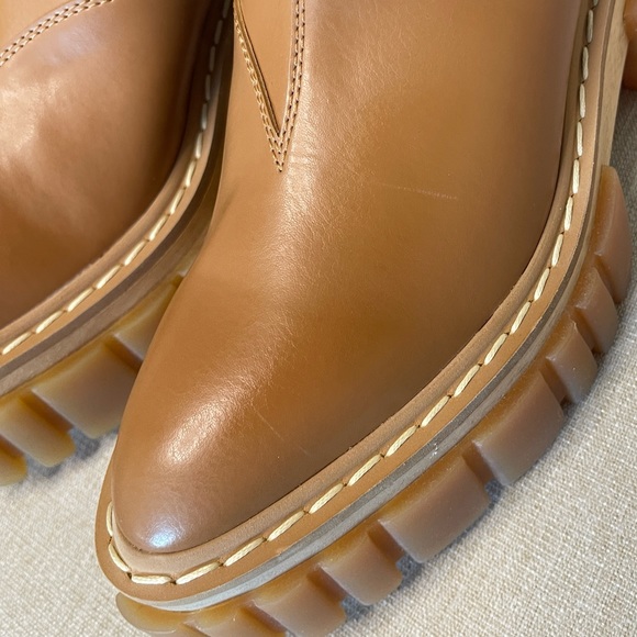 New Stella McCartney Emilie Pull On Leather Chelsea Boots. Size 6 1/2 - Picture 9 of 15